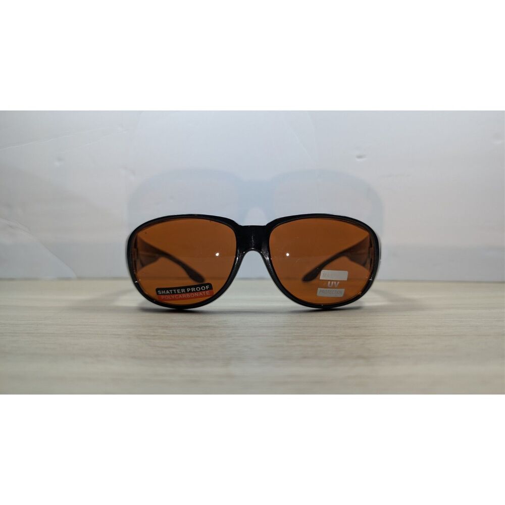Pinpoint Optics POCK Std Amber Shooting Sunglasses UV Protection Sport